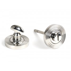 From The Anvil - Polished Marine SS (316) Round Thumbturn Set (Beehive) 49862