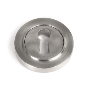 From The Anvil - Satin Marine SS (316) Round Escutcheon (Plain) 49864