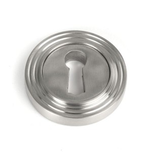 From The Anvil - Satin Marine SS (316) Round Escutcheon (Beehive) 49866