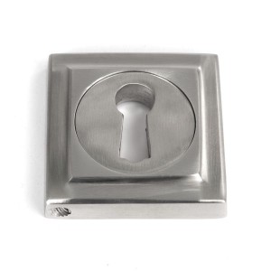 From The Anvil - Satin Marine SS (316) Round Escutcheon (Square) 49867