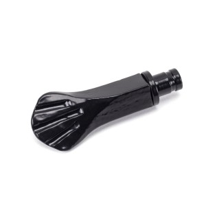 From The Anvil - Black Shell Curtain Finial (Pair) 49896