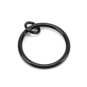 From The Anvil - Black Curtain Ring 49910