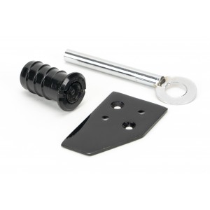 From The Anvil - Black Key-Flush Sash Stop 49918