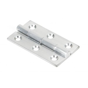 From The Anvil - Satin Chrome 2" Butt Hinge (Pair) 49923 