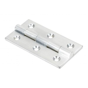 From The Anvil - Satin Chrome 2.5" Butt Hinge (Pair) 49930 
