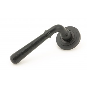 From The Anvil - Aged Bronze Hammered Newbury Lever On Rose Set (Art Deco) Unsprung - 50050