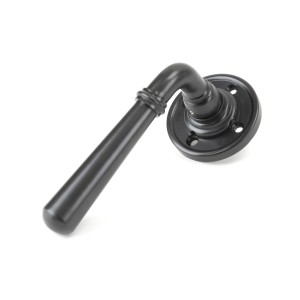 From The Anvil - Aged Bronze Newbury Lever On Rose Set Unsprung 50094