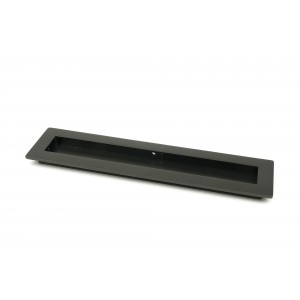 From The Anvil - Aged Bronze 250mm Art Deco Rectangular Pull 50117