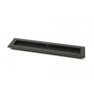 From The Anvil - Aged Bronze 250mm Plain Rectangular Pull 50119