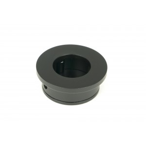 From The Anvil - Matt Black 34mm Round Finger Edge Pull 50223