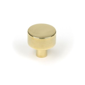 From The Anvil - Aged Brass Kelso Cabinet Knob - 25mm (No rose) 50305