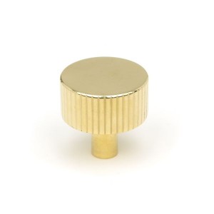 From The Anvil - Polished Brass Judd Cabinet Knob - 32mm (No Rose) 50365