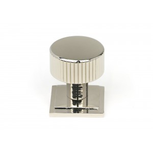 From The Anvil - Polished Nickel Judd Cabinet Knob - 25mm (Plain) 50389