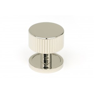 From The Anvil - Polished Nickel Judd Cabinet Knob - 32mm (Plain) 50392