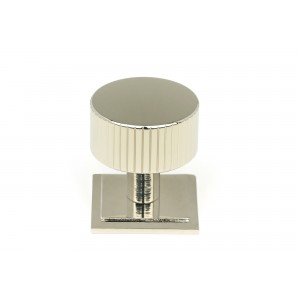 From The Anvil - Polished Nickel Judd Cabinet Knob - 32mm (Square) 50394