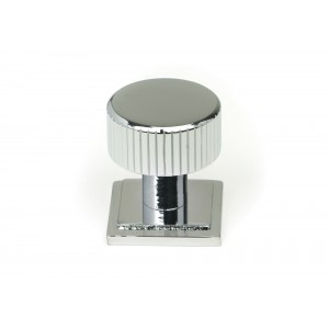 From The Anvil - Polished Chrome Judd Cabinet Knob - 25mm (Square) 50402