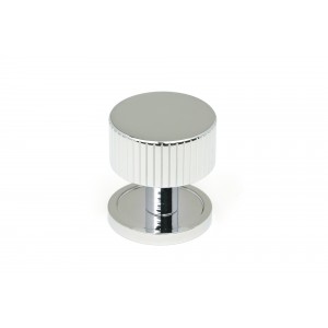 From The Anvil - Polished Chrome Judd Cabinet Knob - 32mm (Plain) 50403