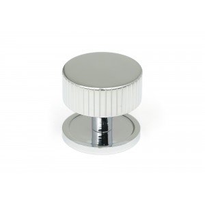 From The Anvil - Polished Chrome Judd Cabinet Knob - 38mm (Plain) 50406