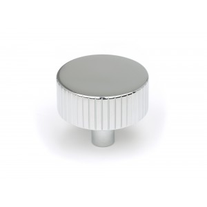 From The Anvil - Polished Chrome Judd Cabinet Knob - 38mm (No rose) 50407