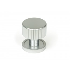 From The Anvil - Satin Chrome Judd Cabinet Knob - 25mm (Plain) 50412