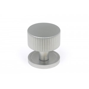 From The Anvil - Satin Chrome Judd Cabinet Knob - 32mm (Plain) 50415
