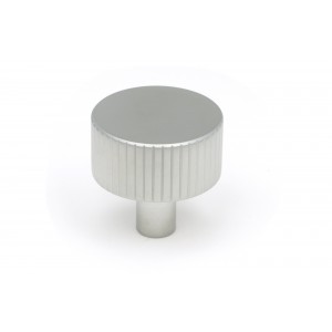 From The Anvil - Satin Chrome Judd Cabinet Knob - 32mm (No rose) 50416