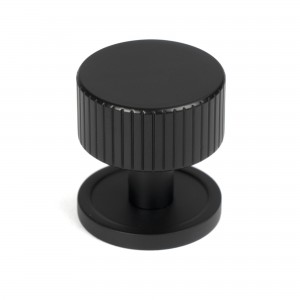 From The Anvil - Matt Black Judd Cabinet Knob - 32mm (Plain) 50427