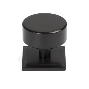 From The Anvil - Aged Bronze Kelso Cabinet Knob - 38mm (Square) 50444