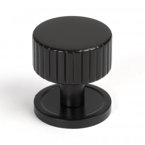 From The Anvil - Aged Bronze Judd Cabinet Knob - 32mm (Plain) 50451
