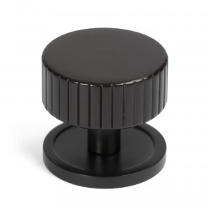 From The Anvil - Aged Bronze Judd Cabinet Knob - 38mm (Plain) 50454