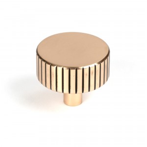 From The Anvil - Polished Bronze Judd Cabinet Knob - 38mm (No rose) 50479