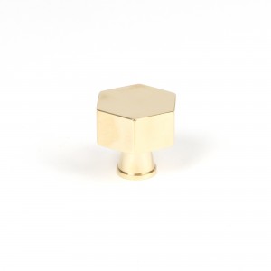 From The Anvil - Polished Brass Kahlo Cabinet Knob - 32mm 50488