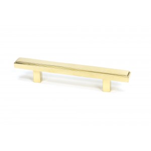 From The Anvil - Polished Brass Scully Pull Handle - Small 50492