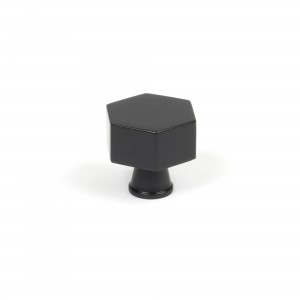 From The Anvil - Matt Black Kahlo Cabinet Knob - 32mm 50558