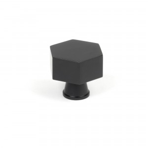 From The Anvil - Matt Black Kahlo Cabinet Knob - 38mm 50559