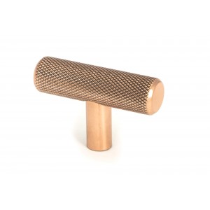 From The Anvil - Polished Bronze Brompton T Bar Handle 50587