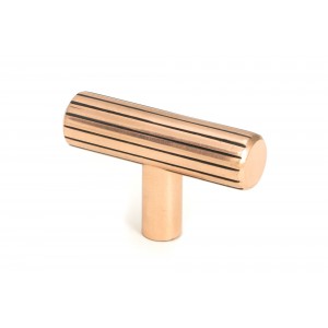 From The Anvil - Polished Bronze Judd T Bar Handle 50591