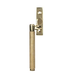 From The Anvil - Polished Brass Brompton Espagnolette Fastener - Left Hand - 50613