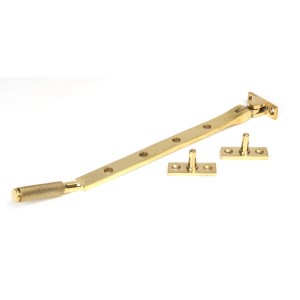 From The Anvil - Polished Brass 10" Brompton Stay 50516