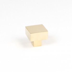 From The Anvil - Polished Brass Albers Cabinet Knob - 25mm 50667