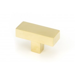From The Anvil - Polished Brass Albers T Bar Handle 50670