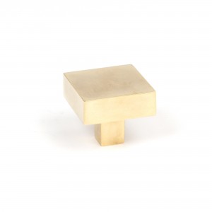 From The Anvil - Aged Brass Albers Cabinet Knob - 35mm 50682