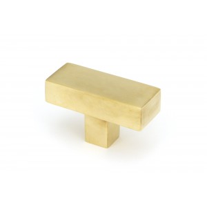 From The Anvil - Aged Brass Albers T Bar Handle 50683