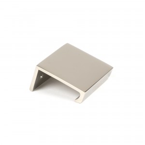 From The Anvil - Polished Nickel 50mm Plain Edge Pull 50700