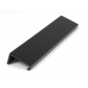 From The Anvil - Matt Black 200mm Plain Edge Pull 50741