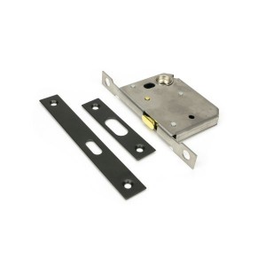 From The Anvil - Aged Bronze 50mm Sliding Door Lock 50745