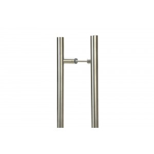 From The Anvil - Satin Marine SS (316) 0.6m Offset T Bar Handle B2B 32mm 50772