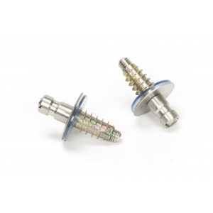 From The Anvil - Satin Marine SS (304) 50mm Secret Fixings for Offset T Bar (2) 50816