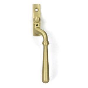 From The Anvil - Satin Brass Newbury Espagnolette Fastener - Right Hand - 50924