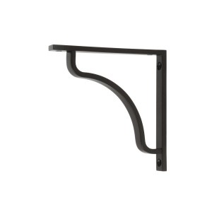 From The Anvil - Aged Bronze Abingdon Shelf Bracket 150 x 150mm 51092